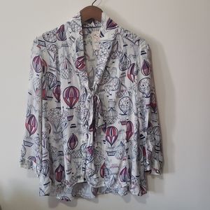 Anthro Limited Edition 52 Conversations Blouse